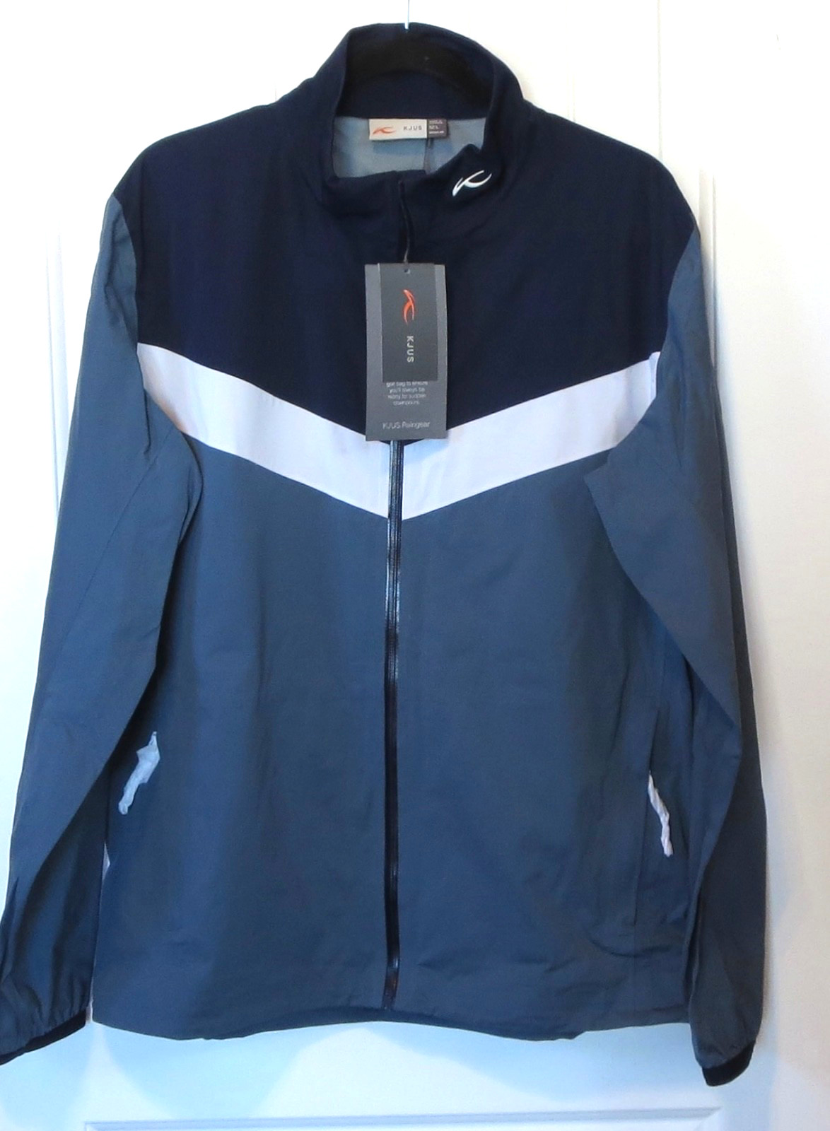 KJUS Dexter ll 2.5 Rain Jacket (Size 52 Large) Waterproof Seam-Sealed Men\'s NEW