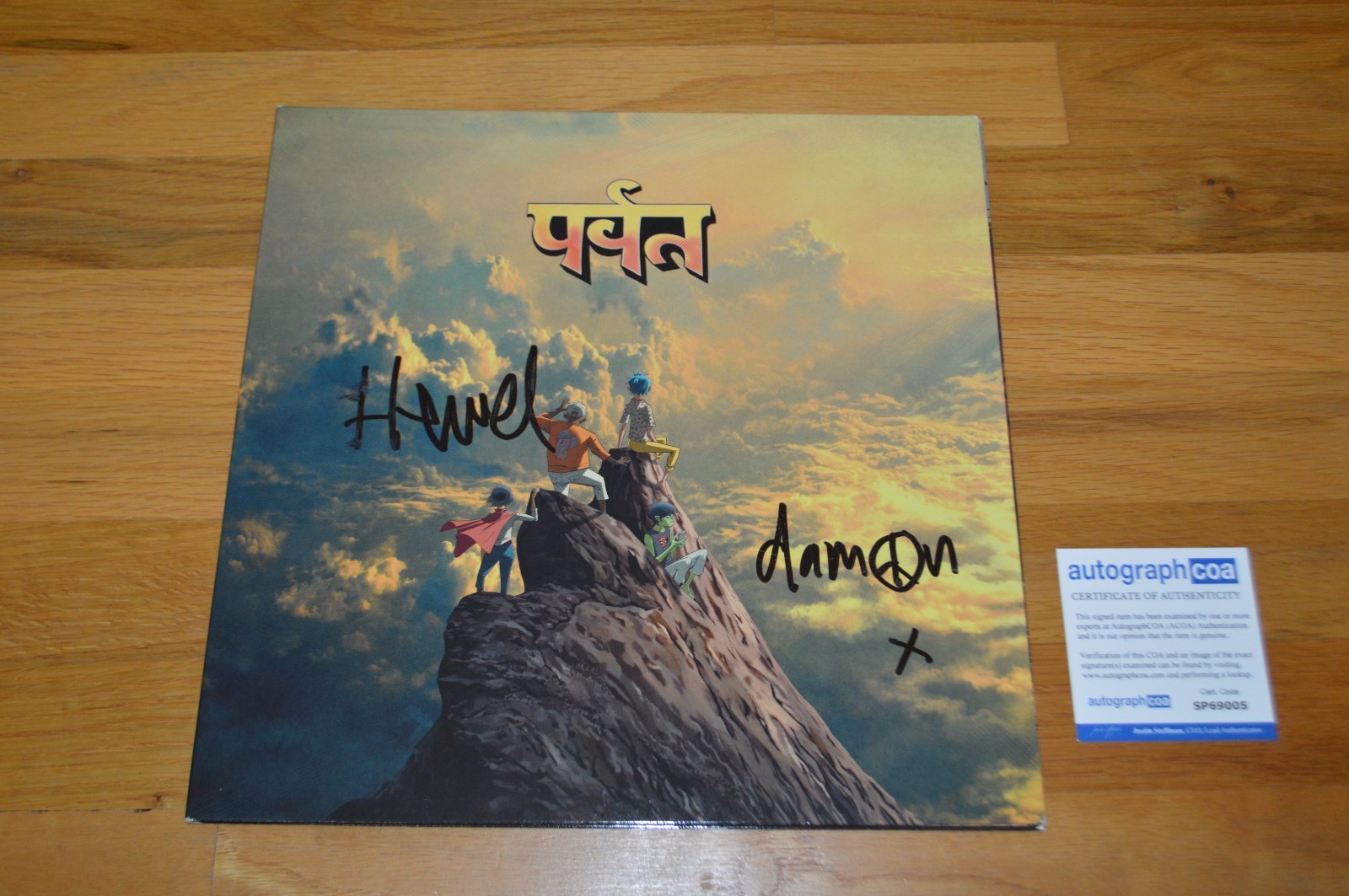 GORILLAZ Albarn /Hewlett Signed \ GORILLAZ Albarn /Hewlett Signed \