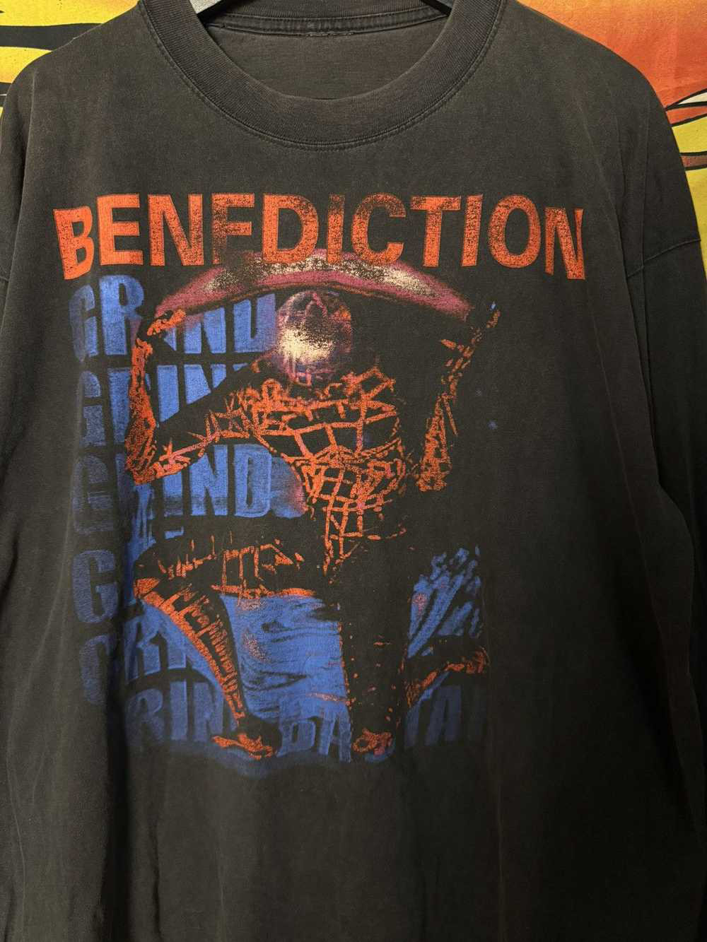 Benediction Band Grind Bastard Album Shirt Cotton Adult S-5XL