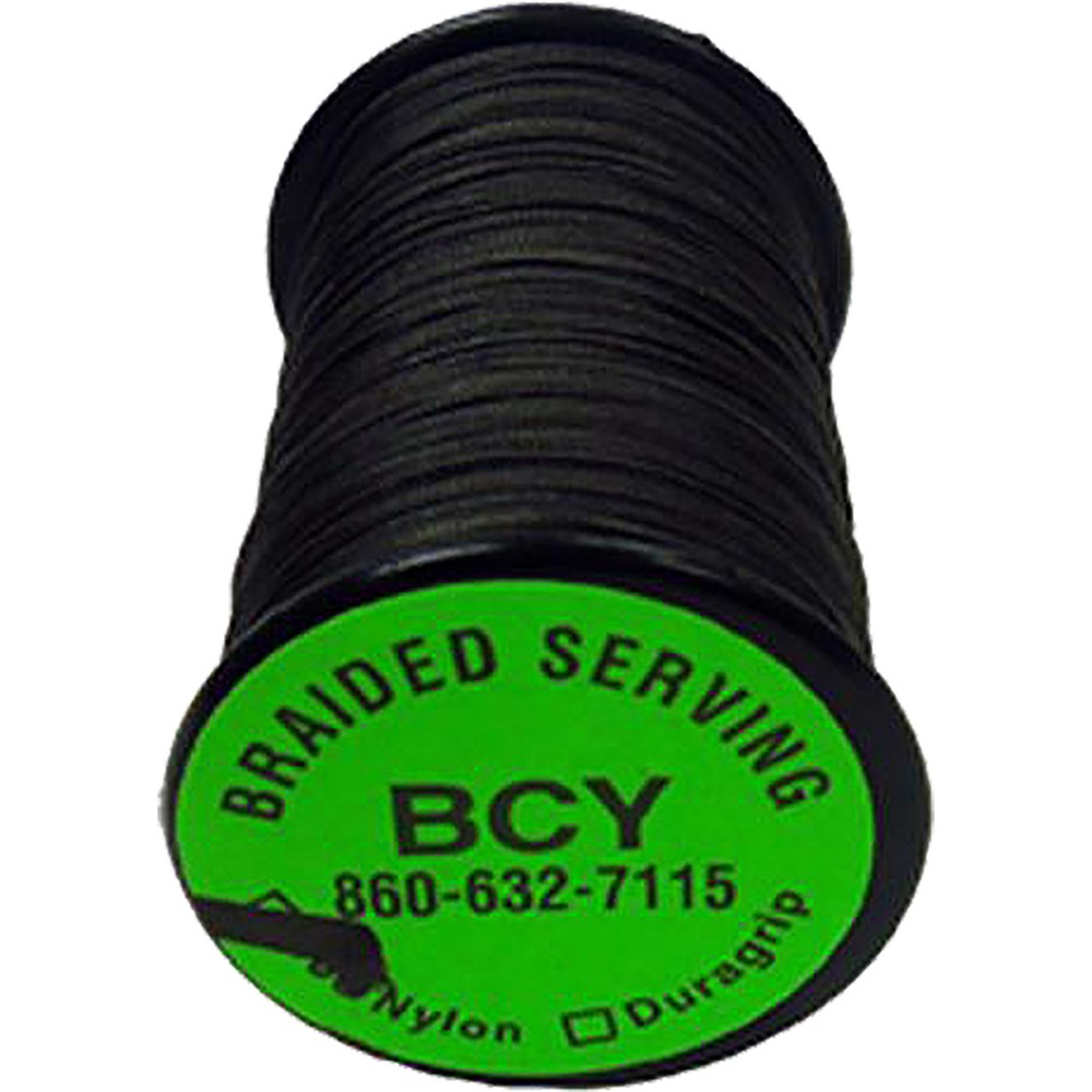 BCY 1201336 350 Nylon Braided Serving Black .015 125 Yds.