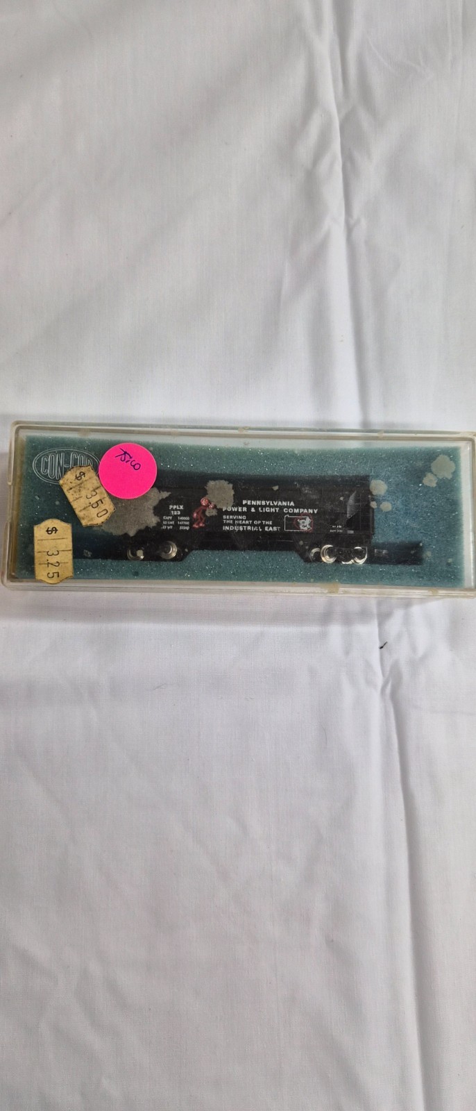 Vintage Con-Cor N scale 1651 Pennsylvania Power and Light hopper car