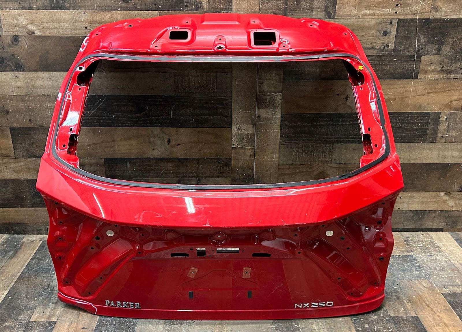 Lexus NX250 NX350 NX350H NX450H Rear Tailgate 2022 2023 LID Liftgate Shell OEM B Lexus NX250 NX350 NX350H NX450H Rear Tailgate 2022 2023 LID Liftgate Shell OEM B