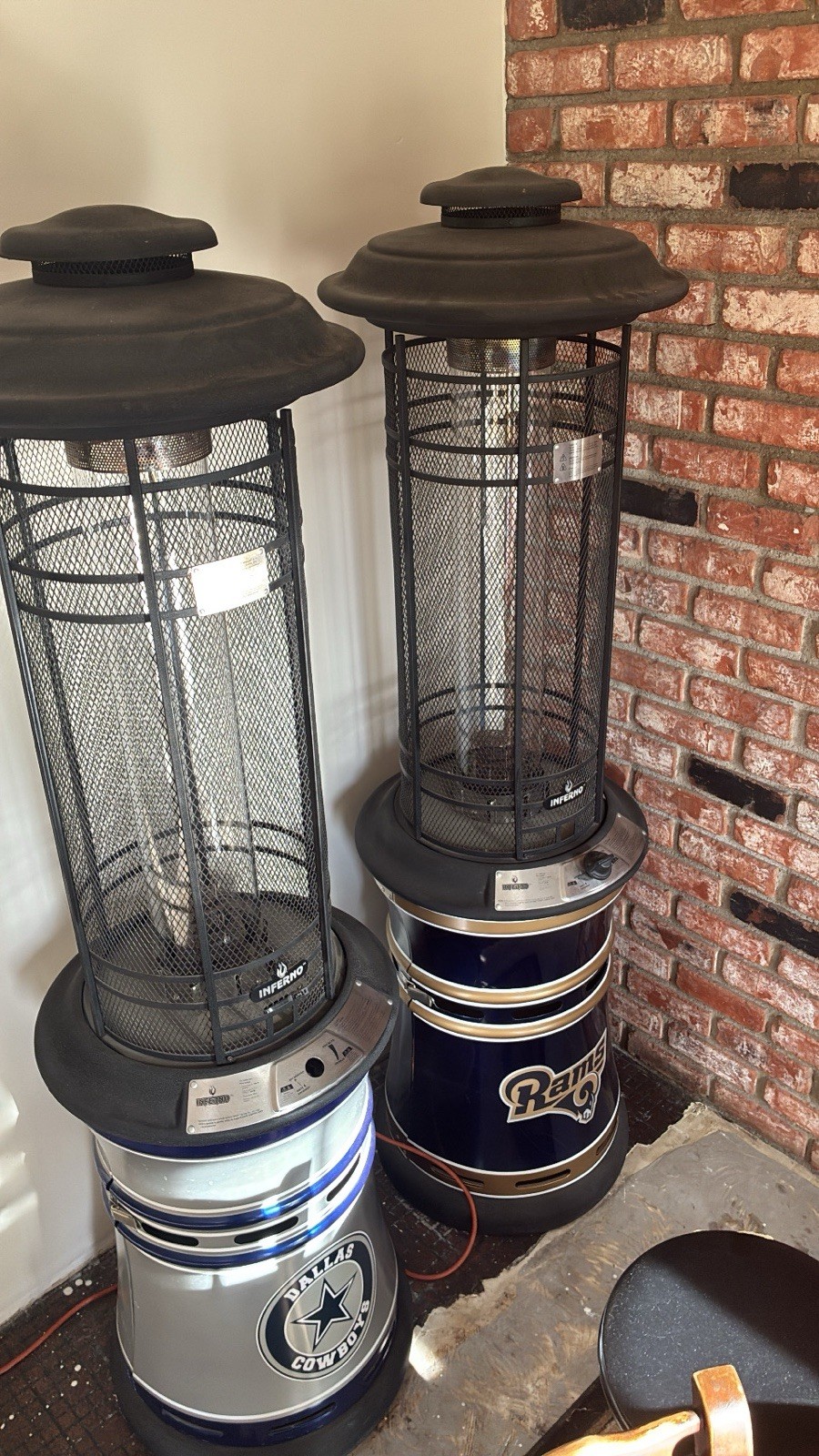 Inferno Central Flame LP Gas Patio Heater