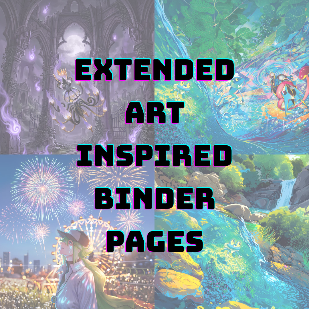 Pick Your Card Or Cards (Pokémon Extended Art Pages)