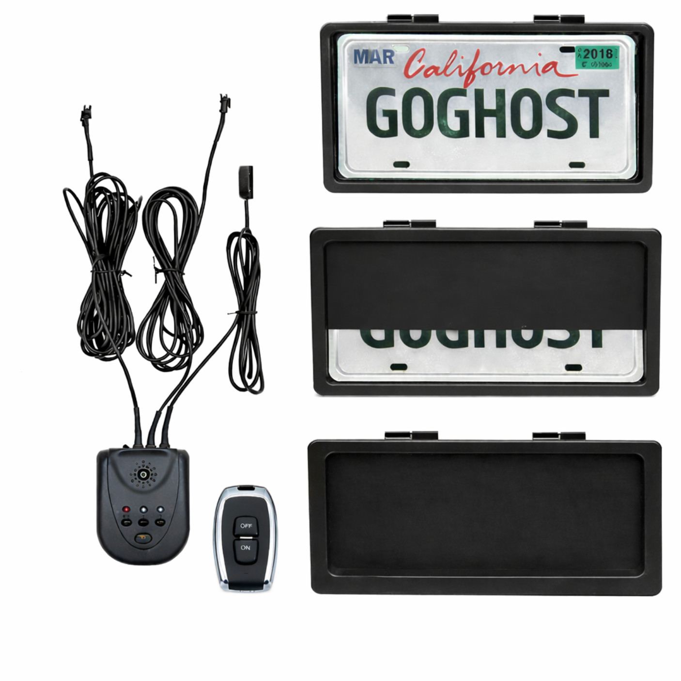 Universal Fit License Plate Cover, Durable & Stylish Plate Protector