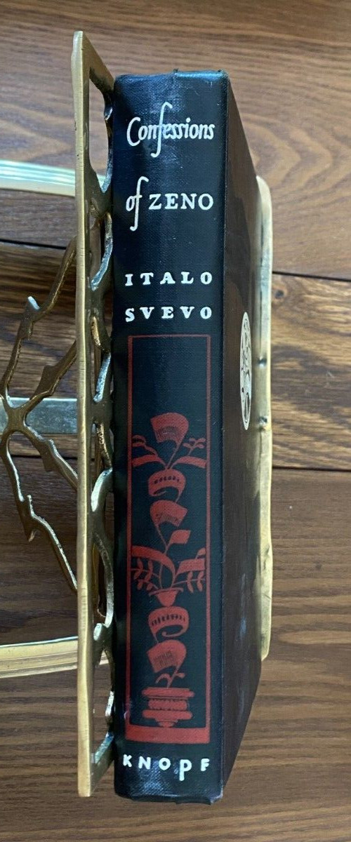 Confessions of Zeno 1930 Italo Svevo Hardcover Alfred A  Knopf