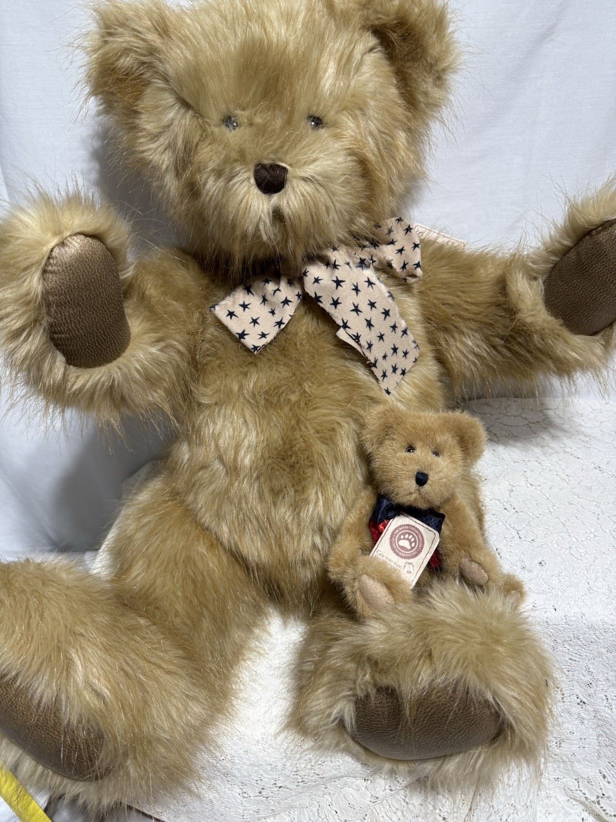 Rare 31” XL Boyd’s Bears BRADLEY B BEAR Heirloom Series 500056 Giant With Tags