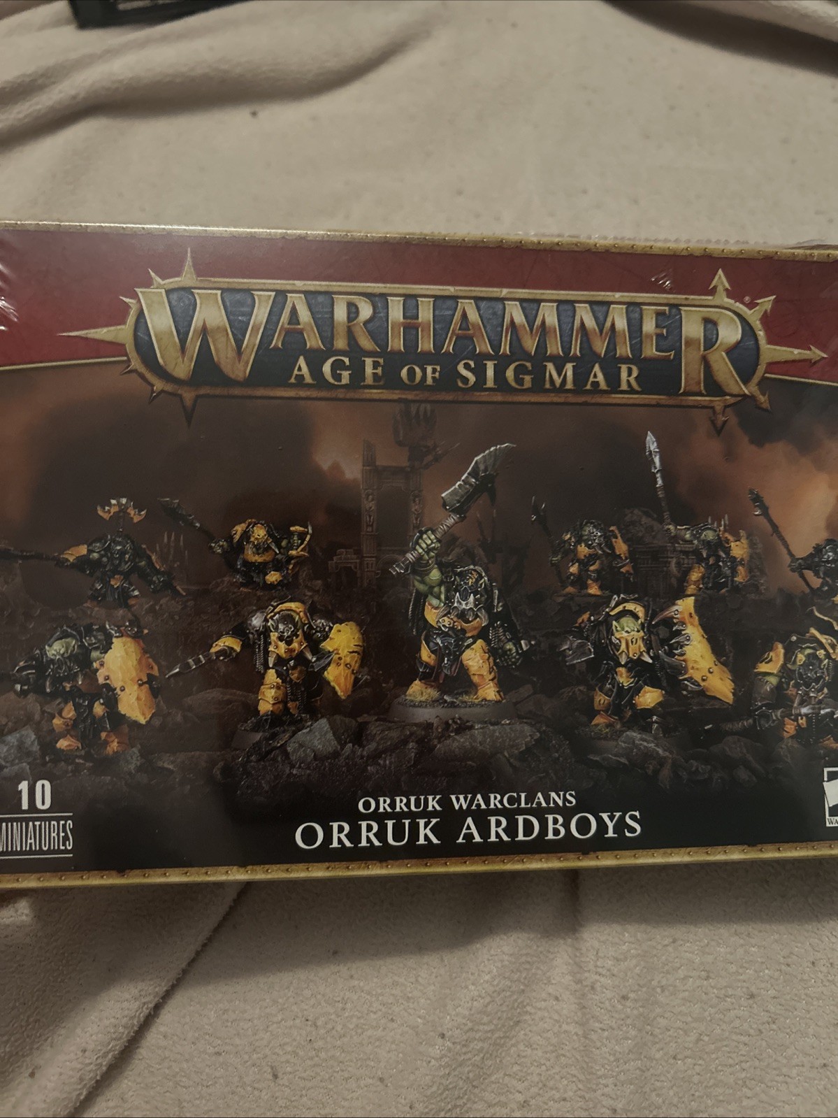 Orruk Warclans Ardboys Warhammer Age of Sigmar Ironjawz Ardboyz Orcs Orks