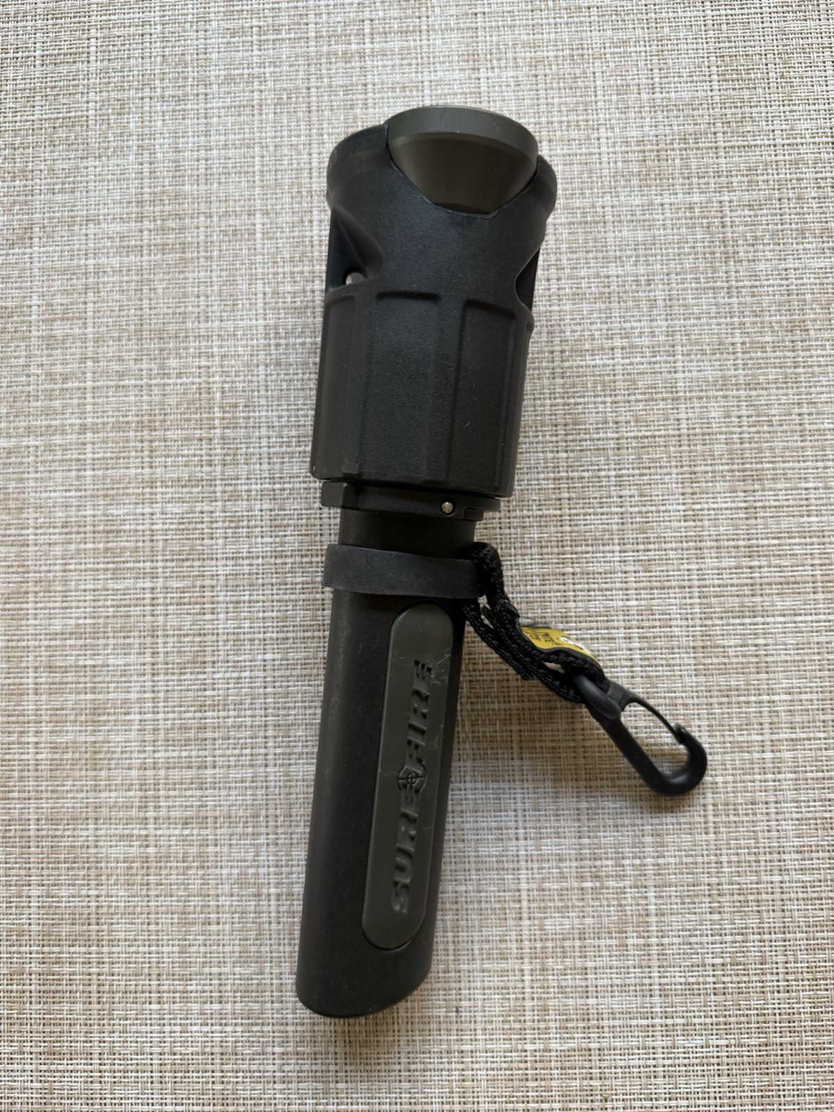 SureFire 10X Dominator Rechargeable Flashlight Vintage Tactical Light Untested