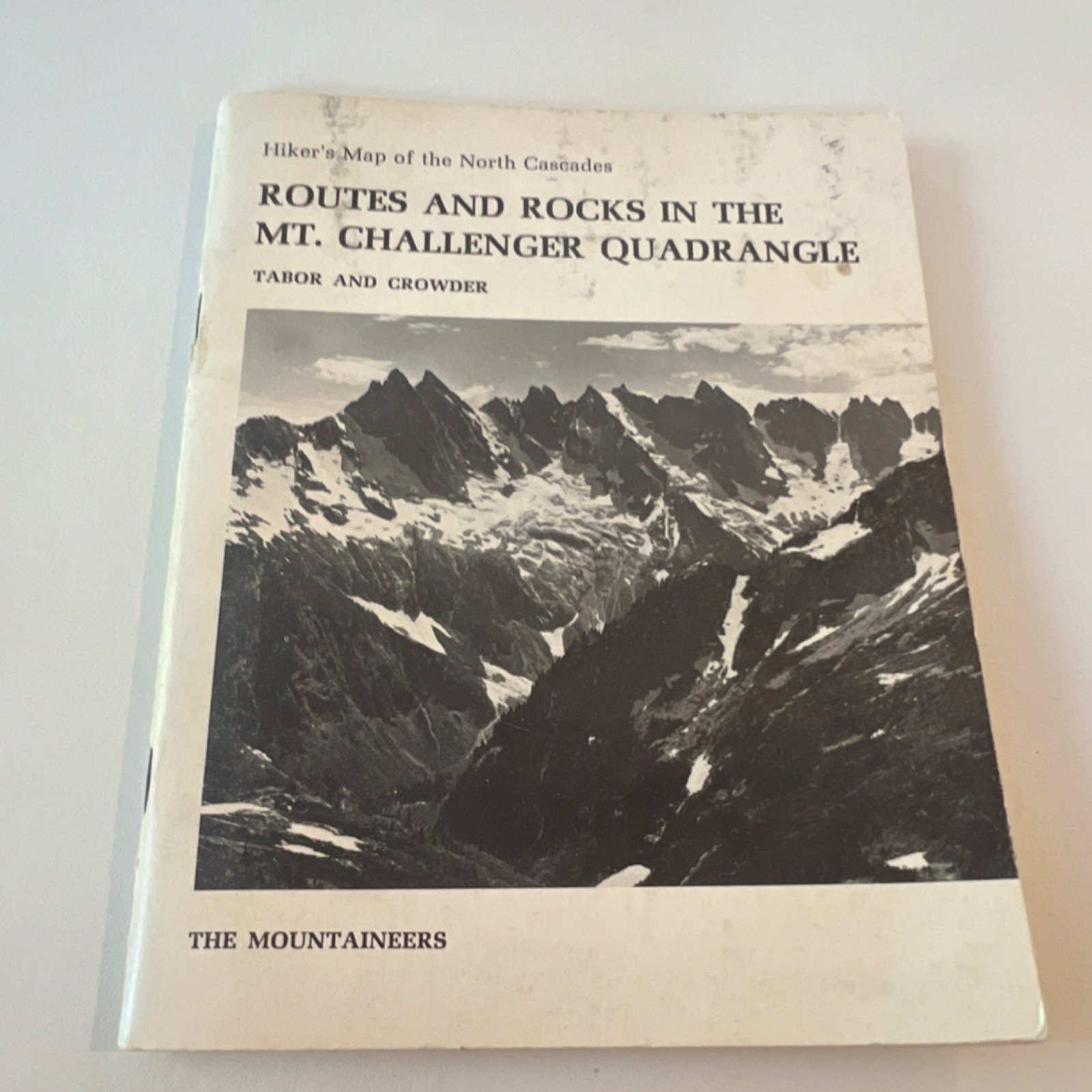 The Mountaineers Mt. Challenger Quadrangle North Cascades 1st Ed 1968 The Mountaineers Mt. Challenger Quadrangle North Cascades 1st Ed 1968
