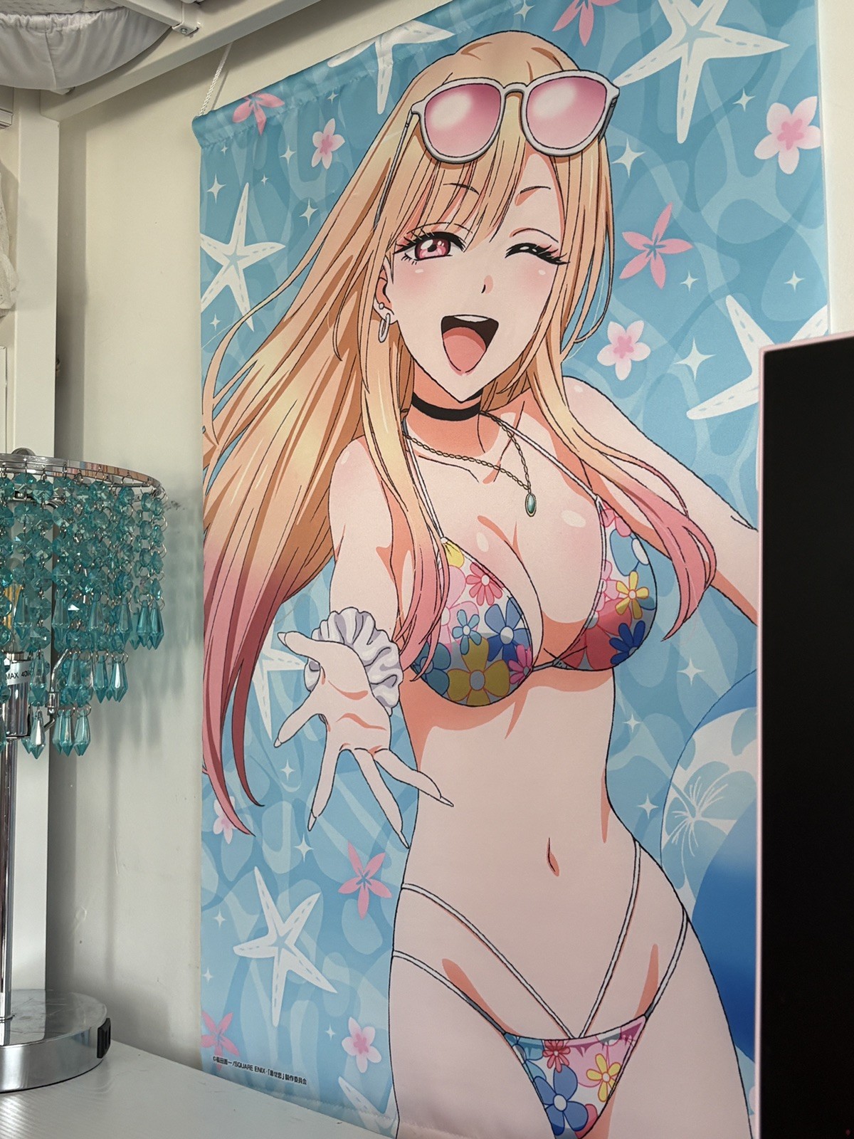 My Dress-Up Darling x Don Quixote Kitagawa Marin B2 Tapestry anime Wall scroll My Dress-Up Darling x Don Quixote Kitagawa Marin B2 Tapestry anime Wall scroll