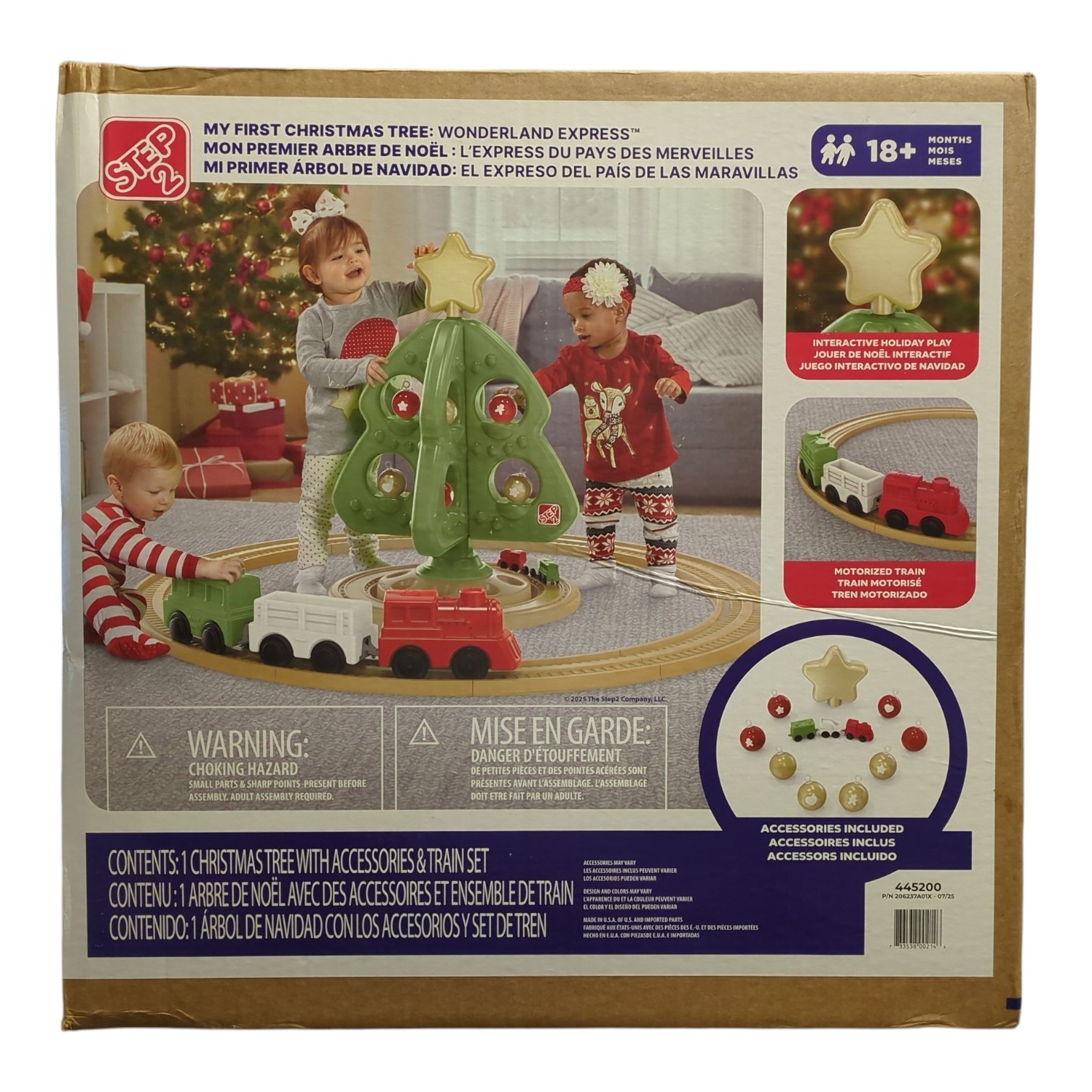 Step2 My First Christmas Tree Wonderland Express Toy, 445200