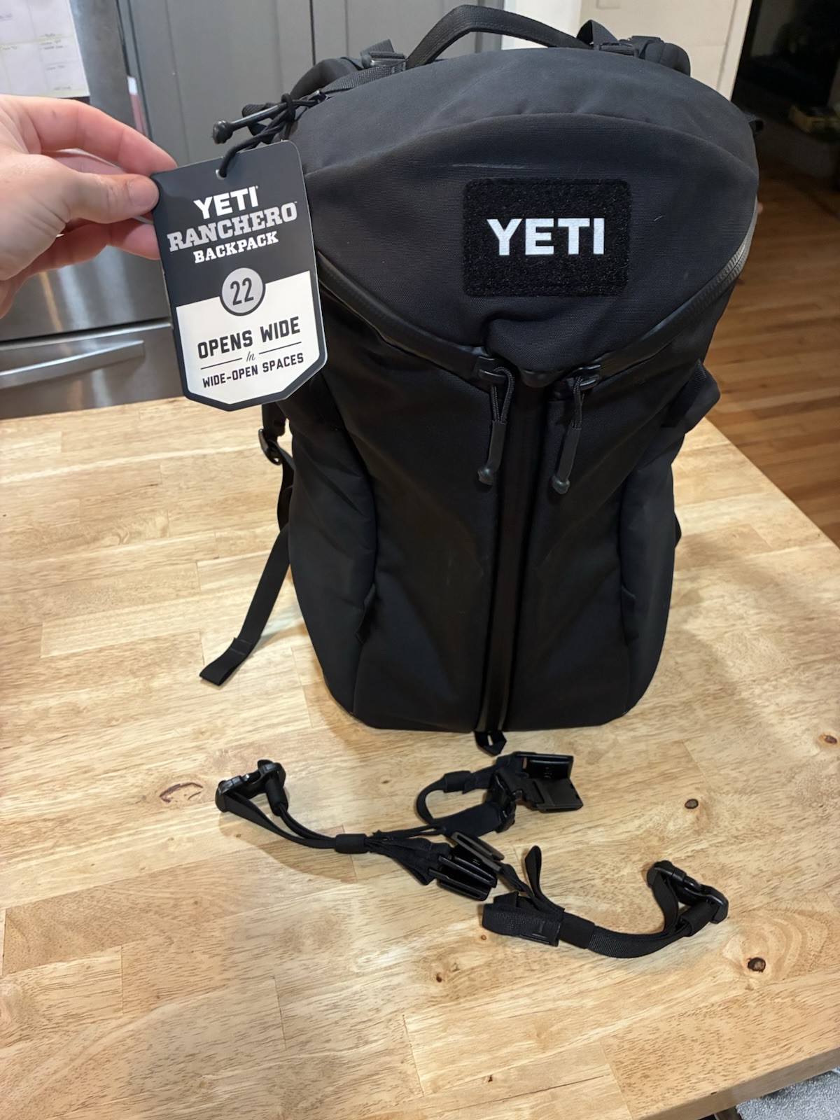 YETI Ranchero 27L Backpack in Black Brand New YETI Ranchero 27L Backpack in Black Brand New
