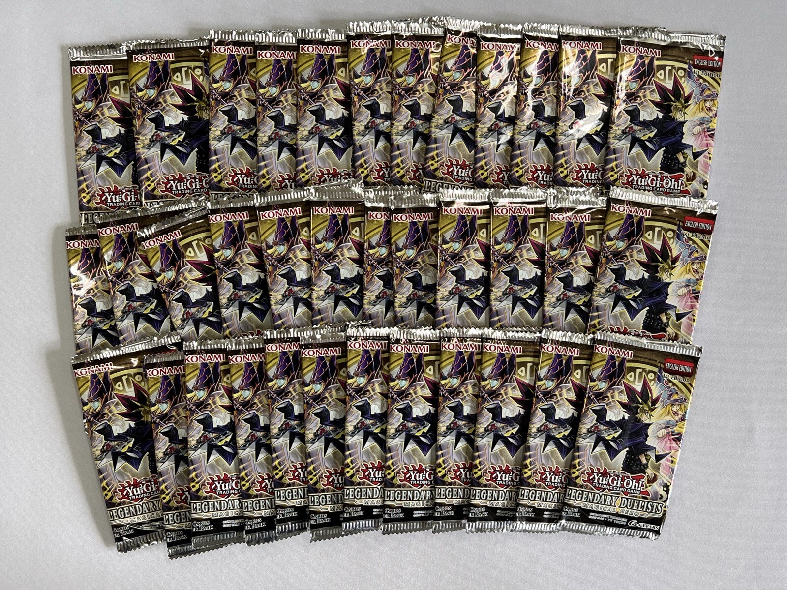 Yugioh Legendary Duelists Magical Hero 1st Edition Booster Packs Brand New x36