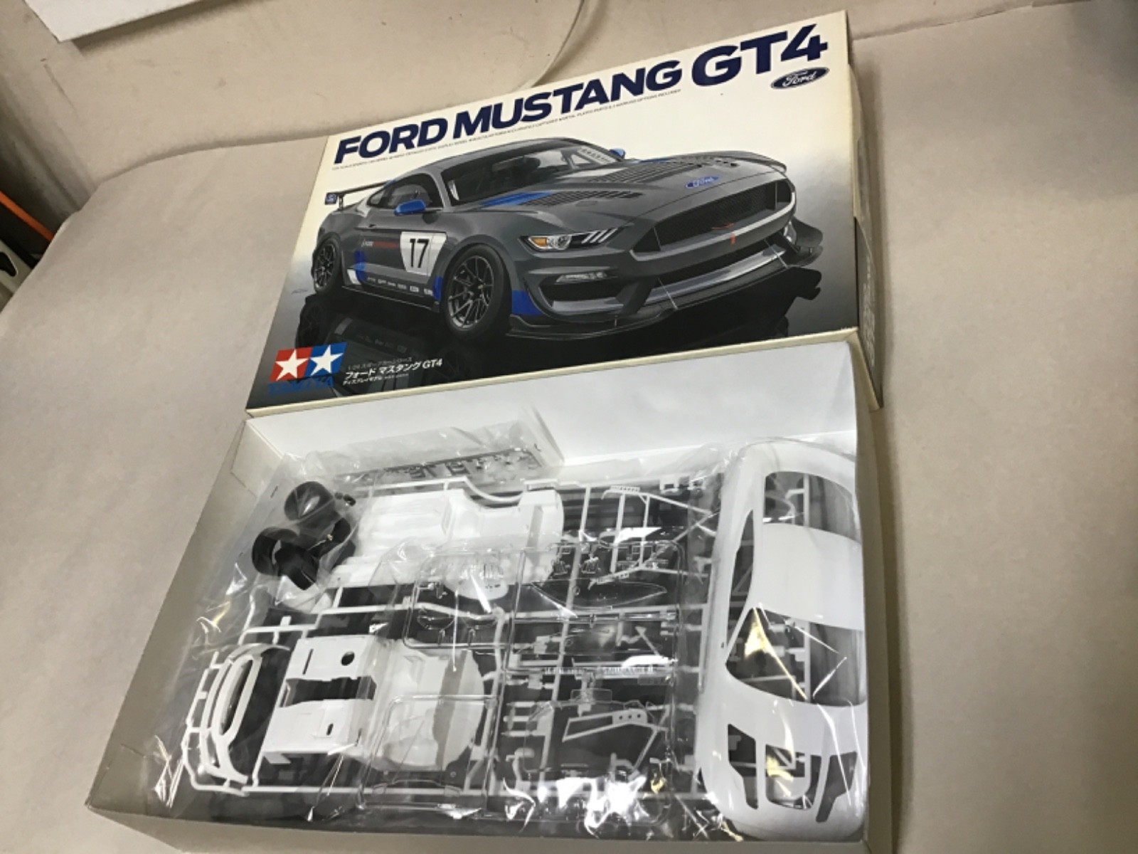 Tamiya 1/24 Ford Mustang GT4 Kit 24354 - Open/Sealed Inside