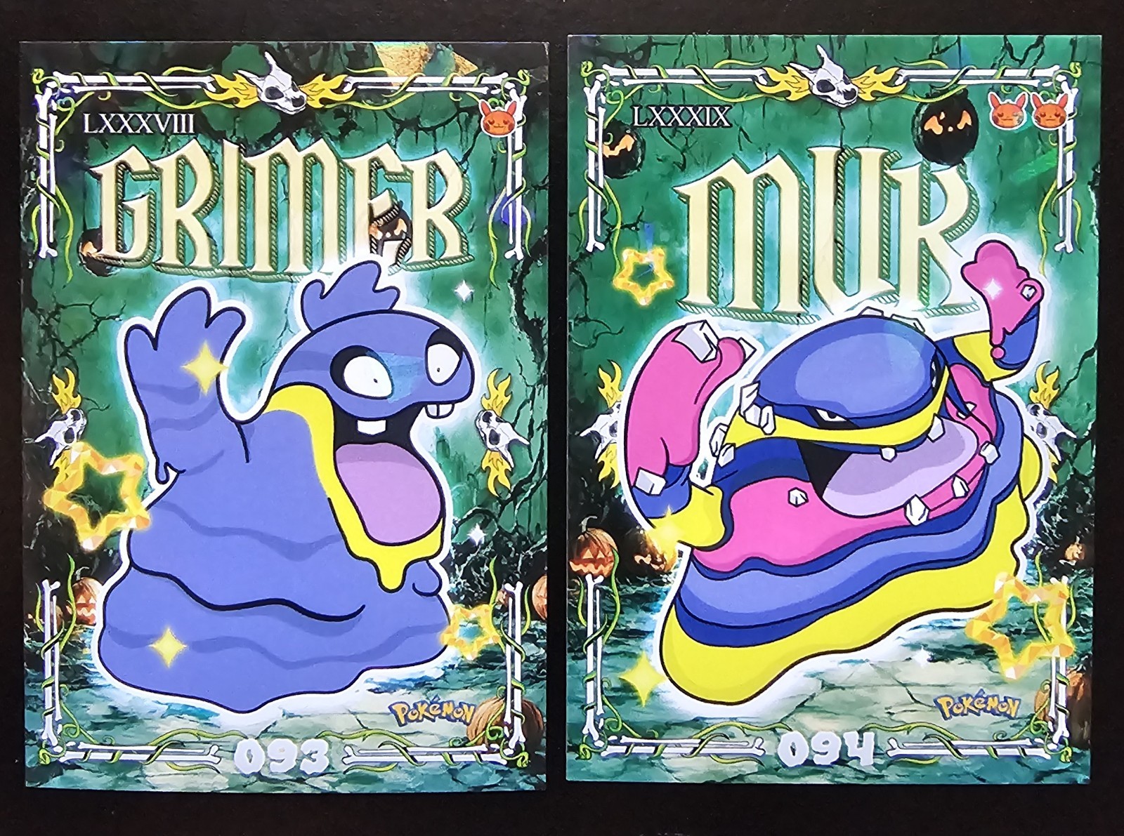 ALOLAN GRIMER X MUK SHINY LOT - POKEMON PRISMA HALLOWEEN CCG HOLO 2026 ALOLAN GRIMER X MUK SHINY LOT - POKEMON PRISMA HALLOWEEN CCG HOLO 2026