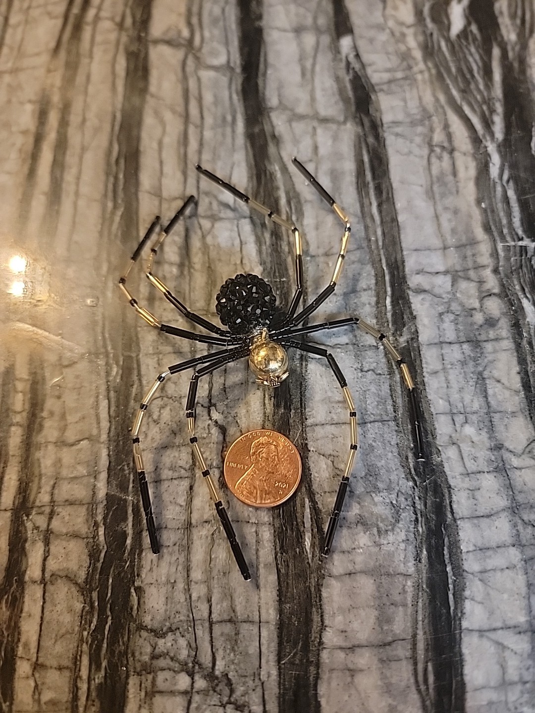 handcrafted beaded spider handcrafted beaded spider