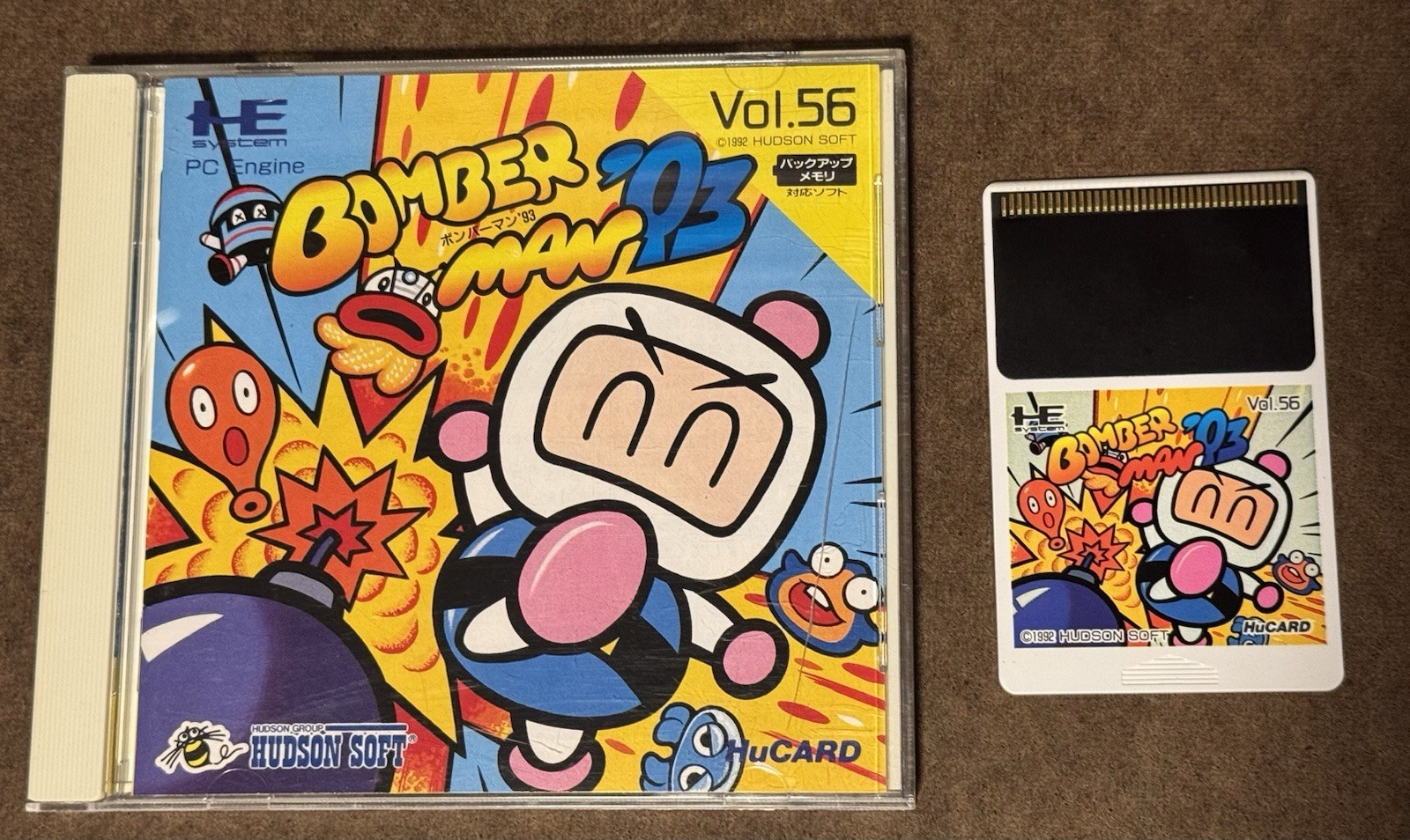 Bomberman 93 NEC PC-Engine Hu-Card HUDSON  Japan Import US Seller TESTED