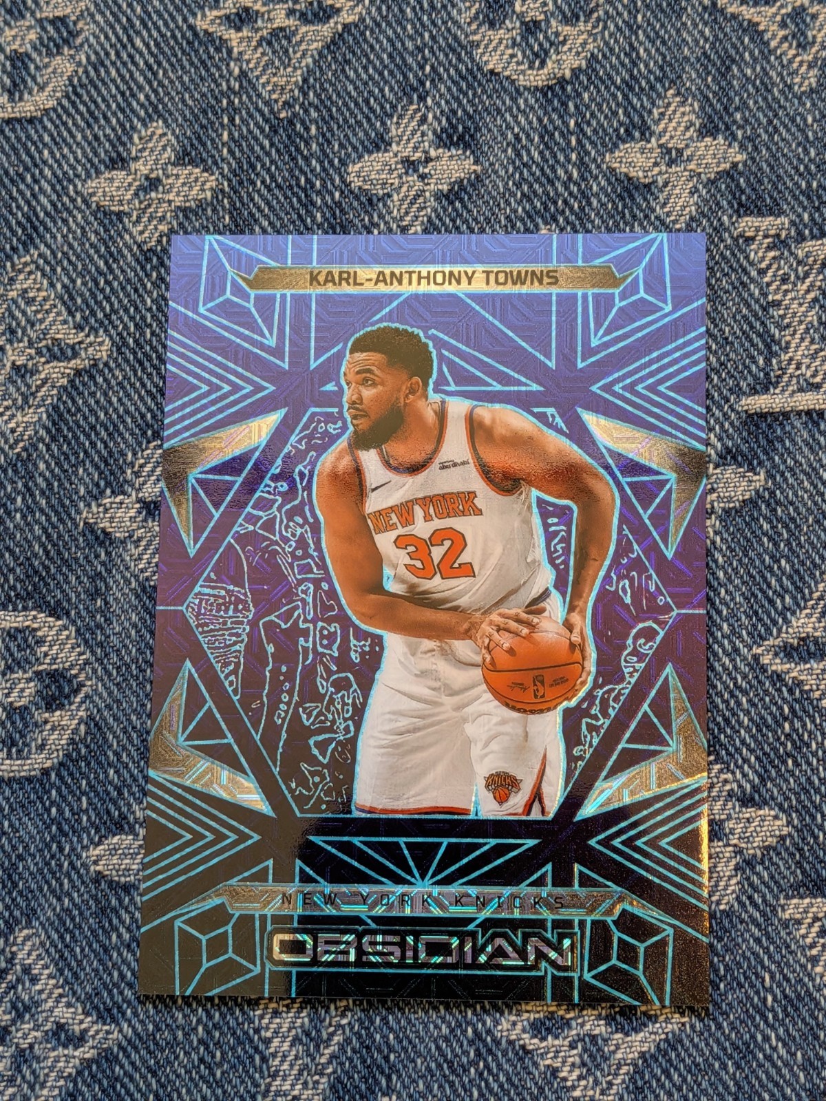 2024-25 Panini Obsidian Karl-Anthony Towns Deep Sea Mojo 5/5 Ebay 1/1 RARE 
