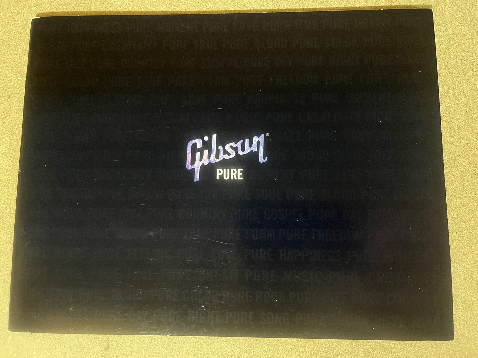 GIBSON PURE 2003 GIBSON Catalog Les Paul SG GIBSON PURE 2003 GIBSON Catalog Les Paul SG