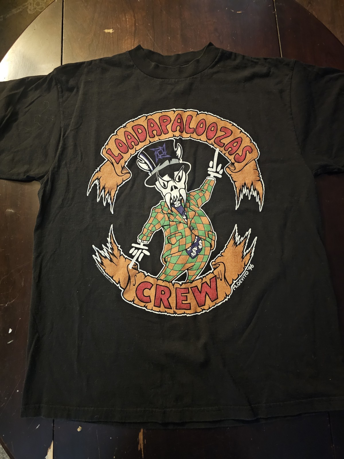 METALLICA- Loadapaloozas Crew T-Shirt Club 1996 XL Extra Large X-E METALLICA- Loadapaloozas Crew T-Shirt Club 1996 XL Extra Large X-E