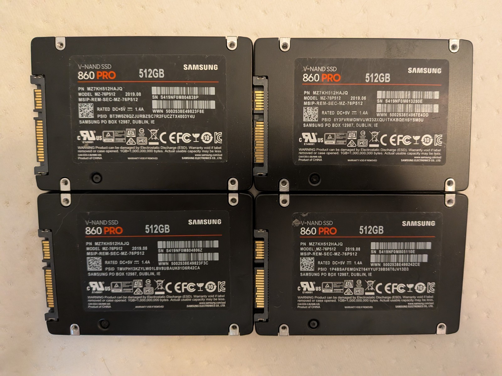 Samsung 860 Pro 512GB 2.5