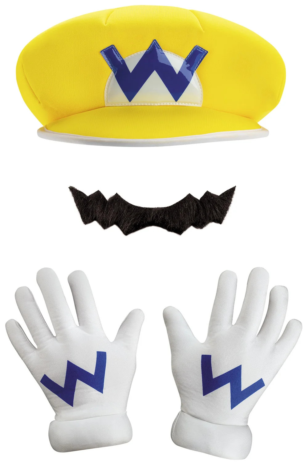 Super Mario Brothers Wario Adult Costume Kit