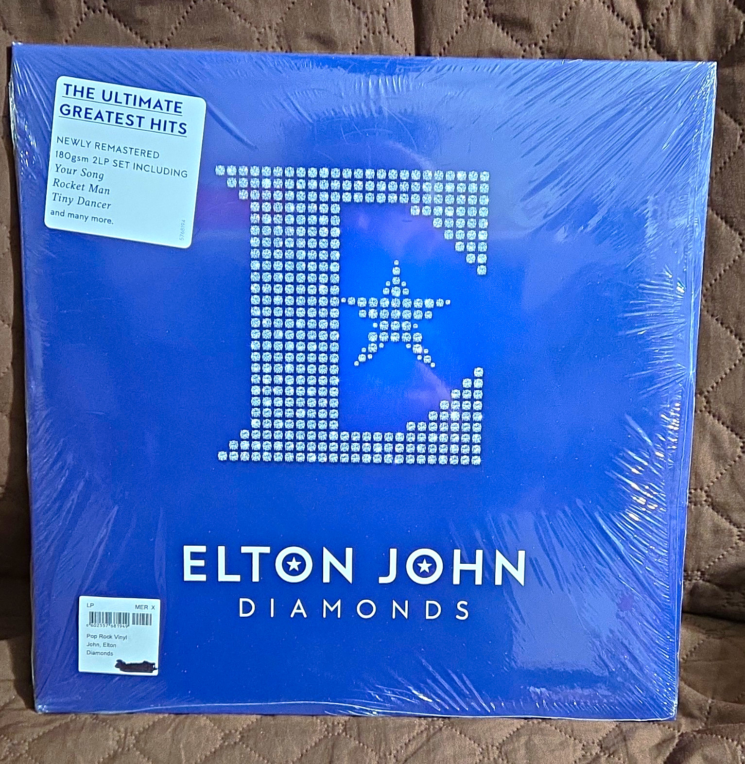 Elton John Diamonds Greatest Hits Remastered 180g Sealed 2LP 12 Elton John Diamonds Greatest Hits Remastered 180g Sealed 2LP 12