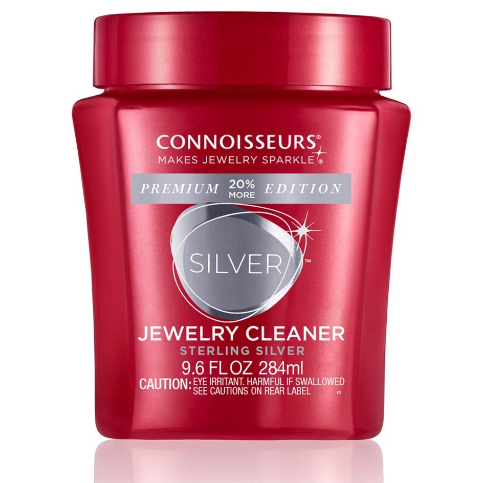 CONNOISSEURS - Silver Jewelry Cleaner Solution - 9.6 fl oz