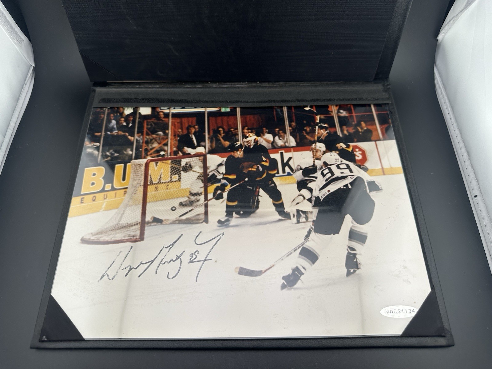 WAYNE GRETZKY UPPER DECK LIMITED EDITION 802 GOAL SIGNED 8x10 PHOTO UDA 🔥📈🐐🚀 WAYNE GRETZKY UPPER DECK LIMITED EDITION 802 GOAL SIGNED 8x10 PHOTO UDA 🔥📈🐐🚀