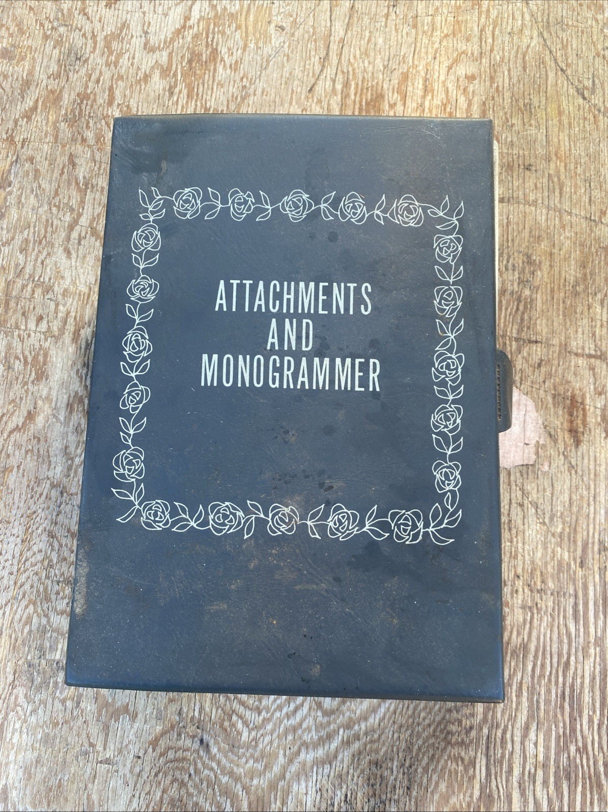 Vintage Sears Kenmore Monogrammer & Attachments