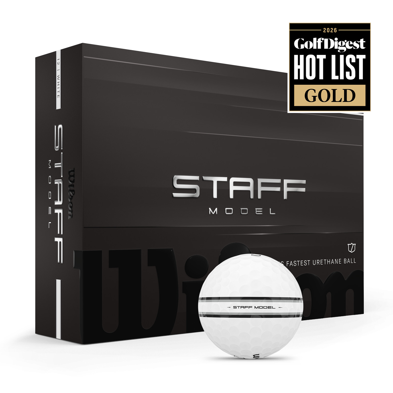 NEW WILSON Staff Model TRK360 Golf Balls in White (12 Pack) NEW WITH BOX