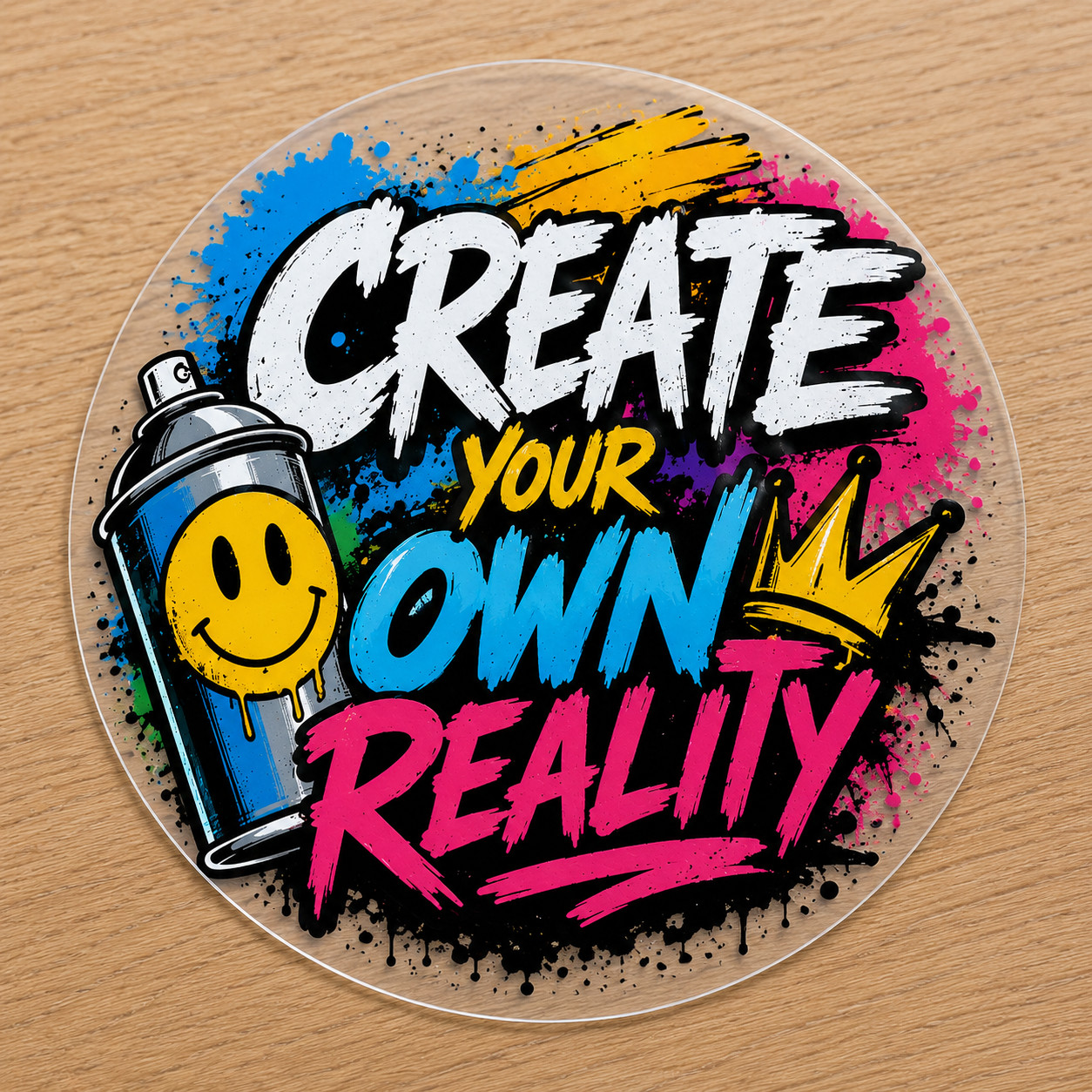 Custom Logo Upload Business Label DTF/Vinyl Weather Resistant Sticker Decal Text