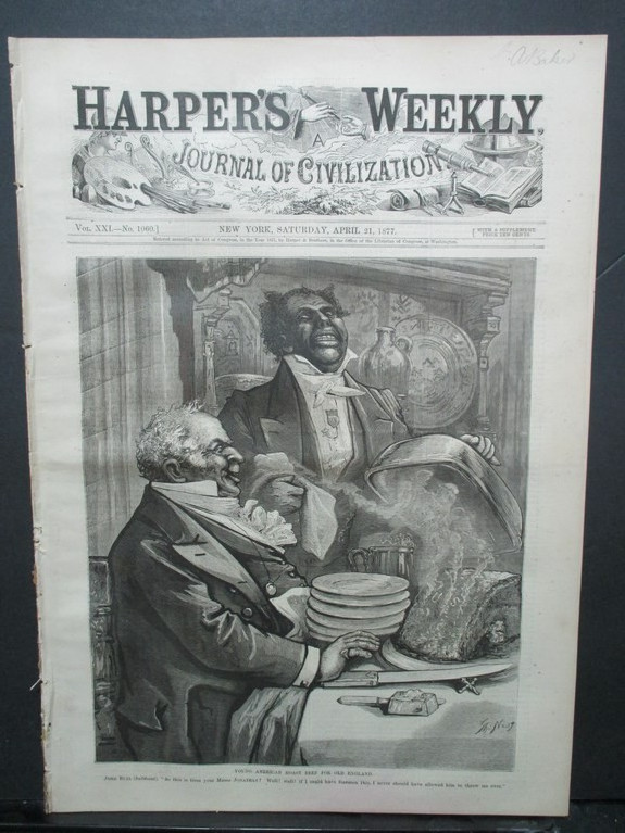 Genuine Journal, Harper\'s Weekly, No. 1060, April 21, 1877