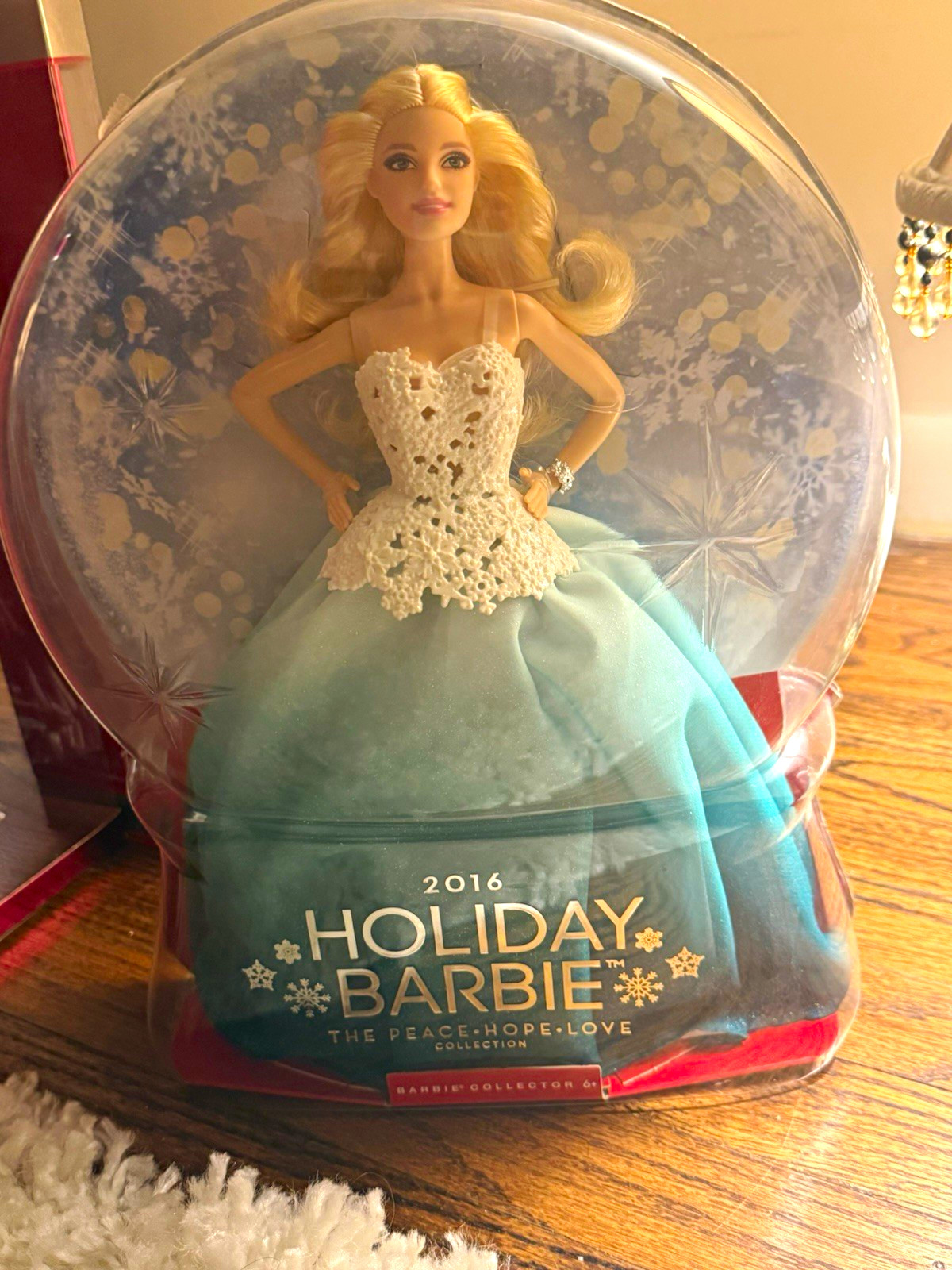 Mattel 2016 Holiday Barbie Peace Hope Love Collection Collector Doll 12\
