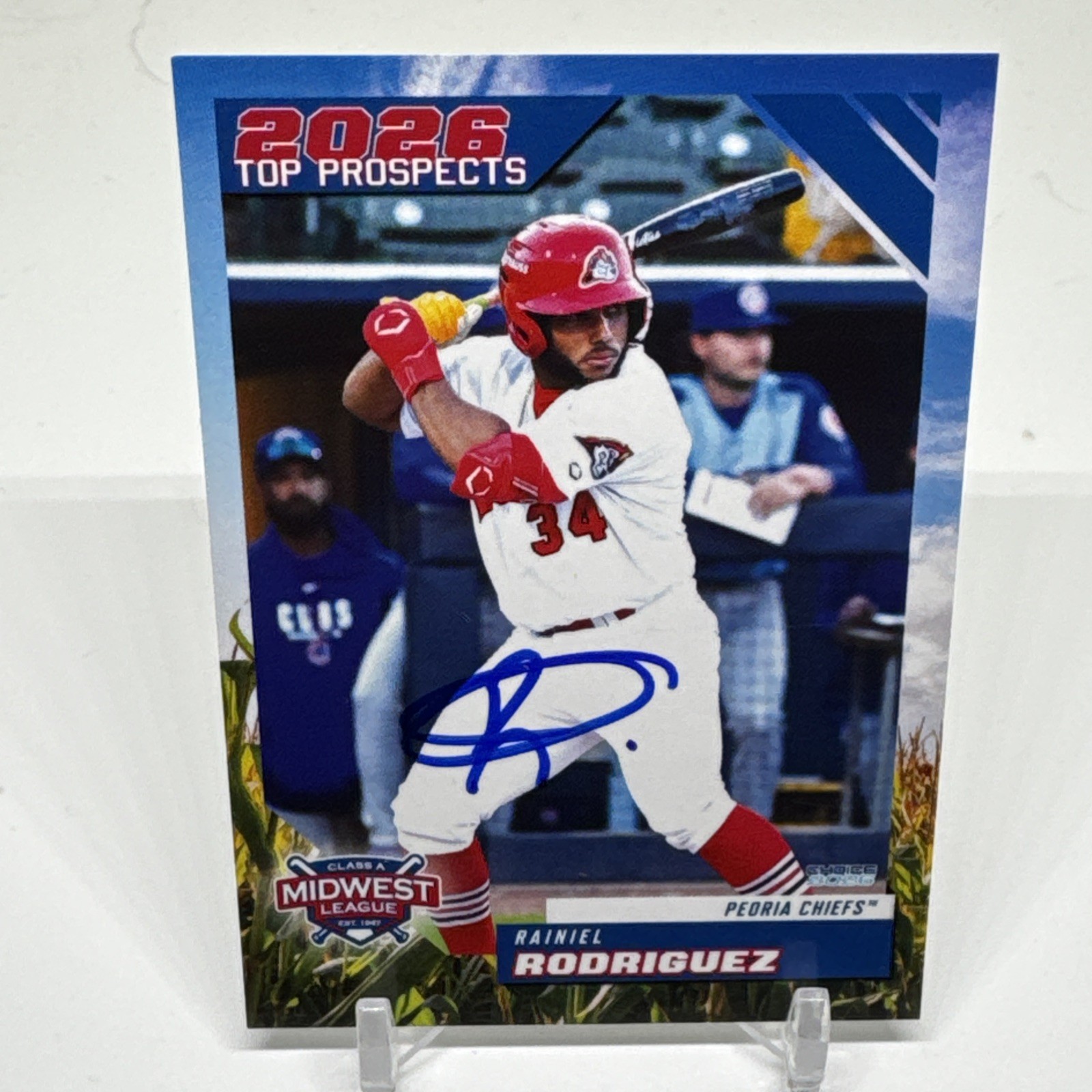2026 Choice MWL All Stars Team Set Card SIGNED Rainiel Rodriguez Cardinals