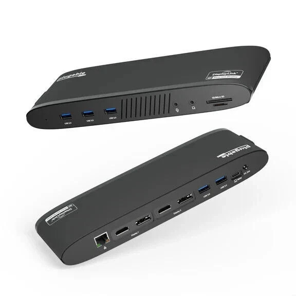 Plugable UD-6950PDH Docking Station 13-in-1 USB C