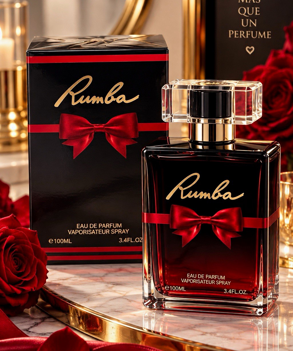 Rumba Eau de Parfum EDP Natural Spray 3.4 fl oz Regular Size Rumba Eau de Parfum EDP Natural Spray 3.4 fl oz Regular Size