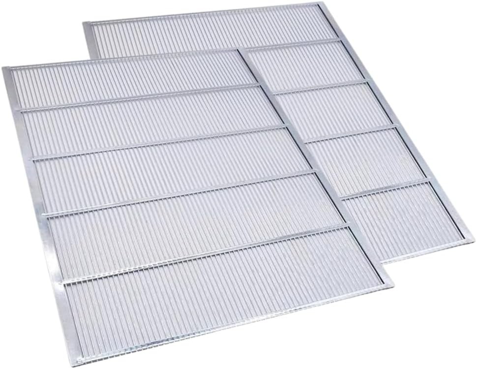 Metal Queen Bee Excluder for 10 Frame Hives - 2 Pack