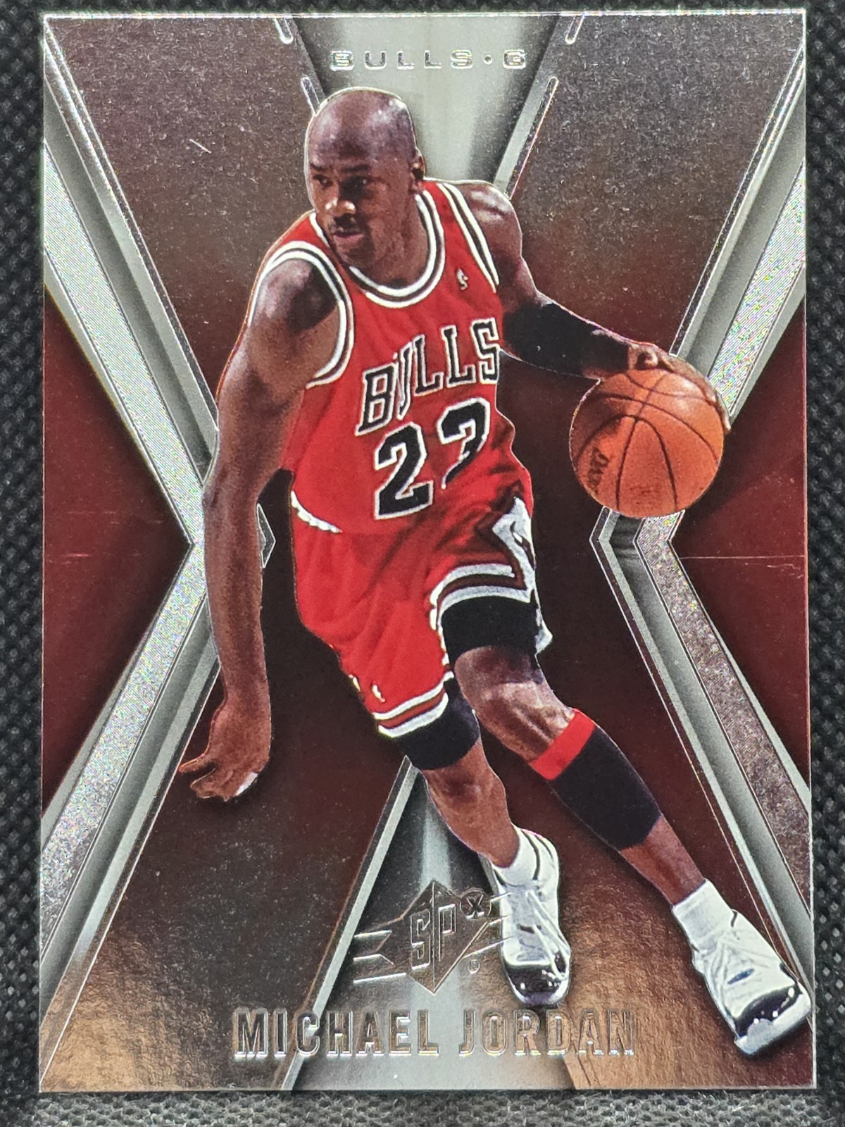2005-06 SPx - Michael Jordan #10 Chicago Bulls. 2005-06 SPx - Michael Jordan #10 Chicago Bulls.