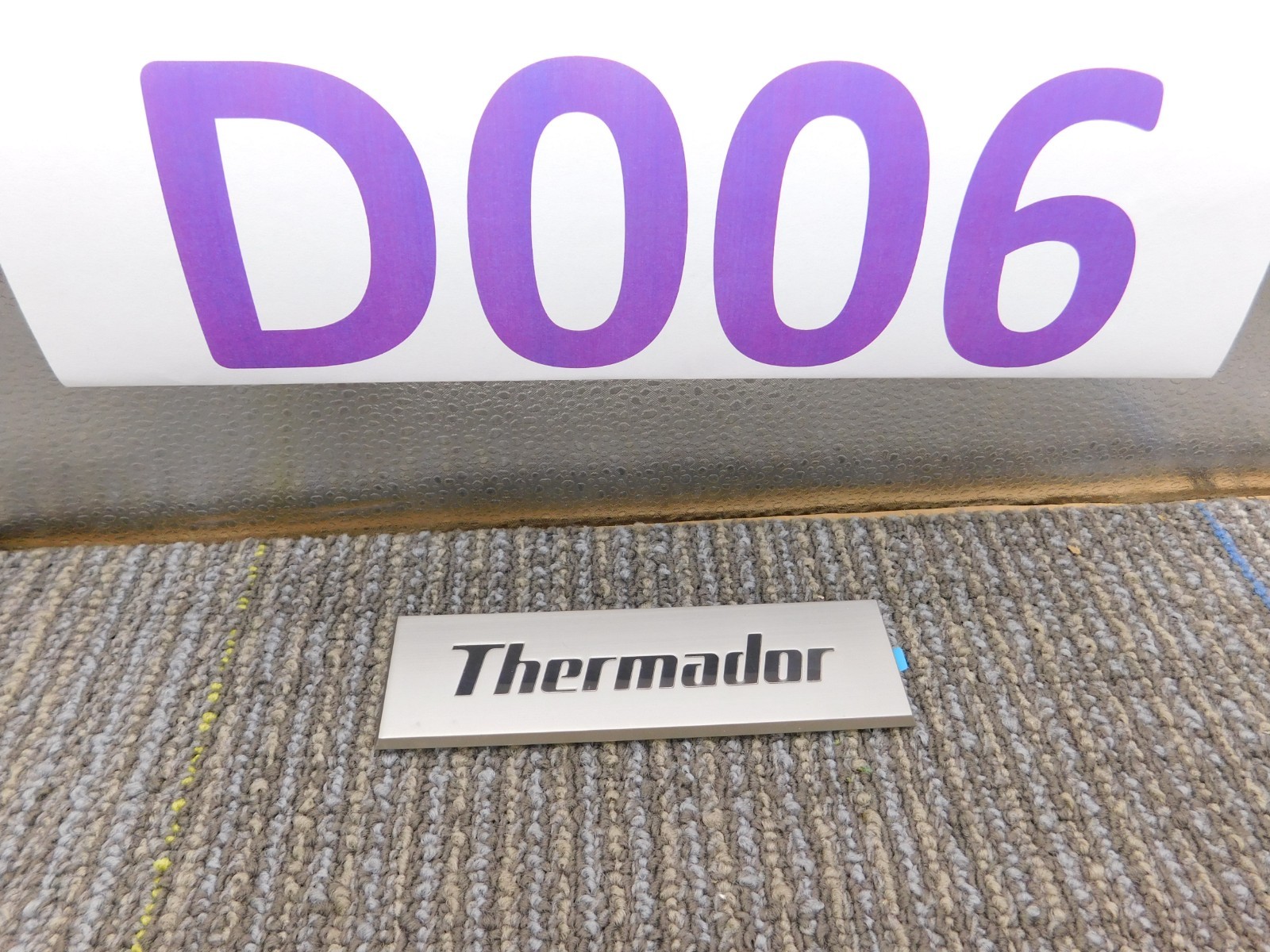 Thermador Professional Stove Oven Logo Emblem Nameplate Decal Badge | #10010271