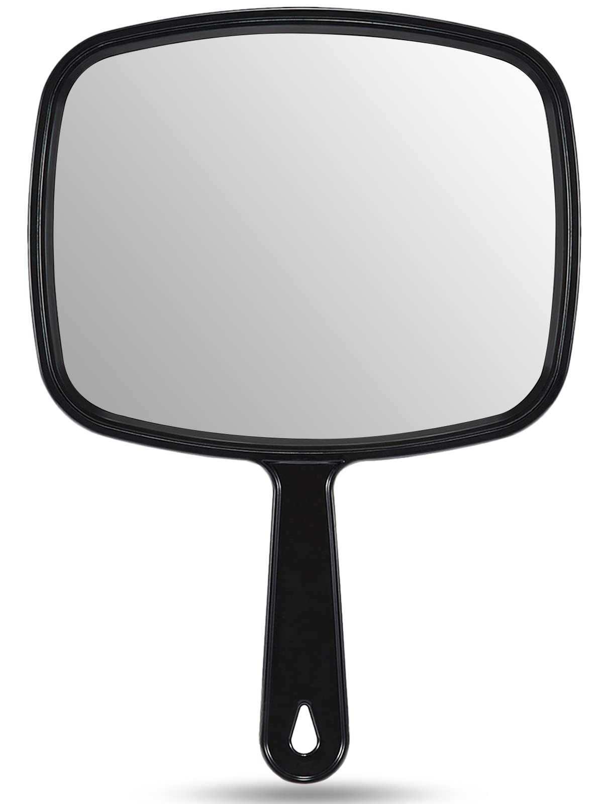 Hand Held Mirror Extra Large For Barber Lady Makeup Beauty Cosmetic With Handle