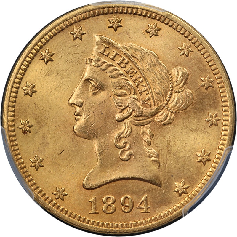 1894-P Liberty Gold $10 PCGS MS64 Great Eye Appeal Nice Strike
