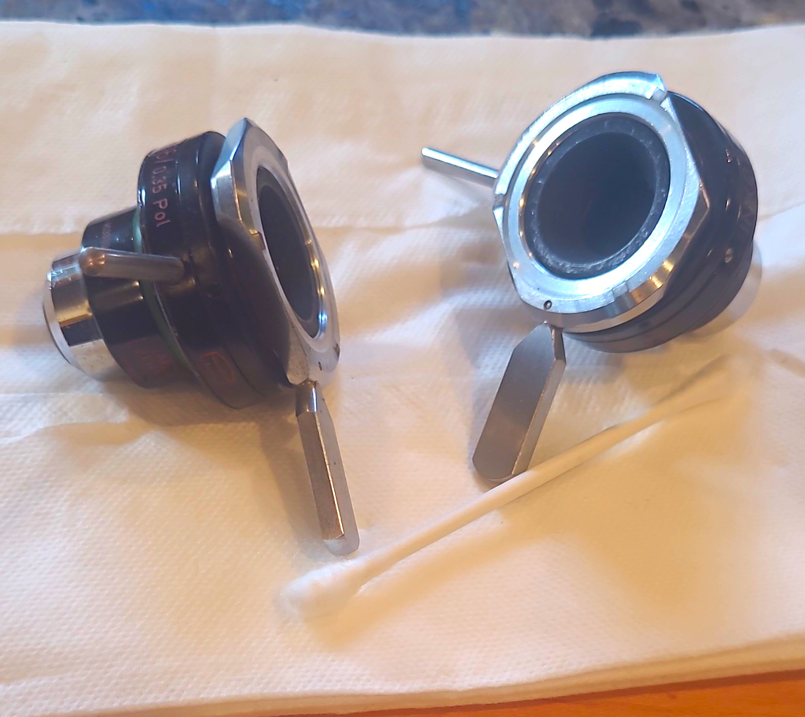 Carl Zeiss Epiplan Microscope Objectives Lot of 2: 16x/0.35 Pol & 40x/0.85