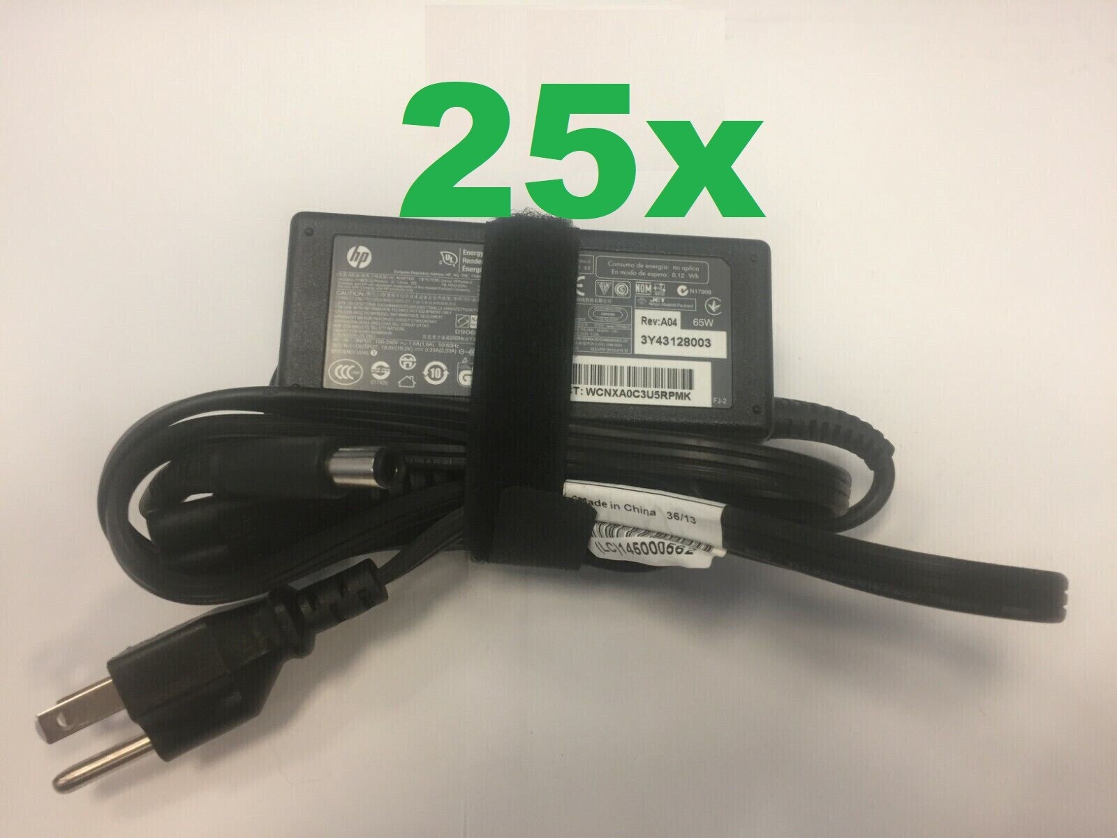 25x Genuine  HP 65W ProBook Power AC Adapter Charger  ProBook  Elitebook Free SH