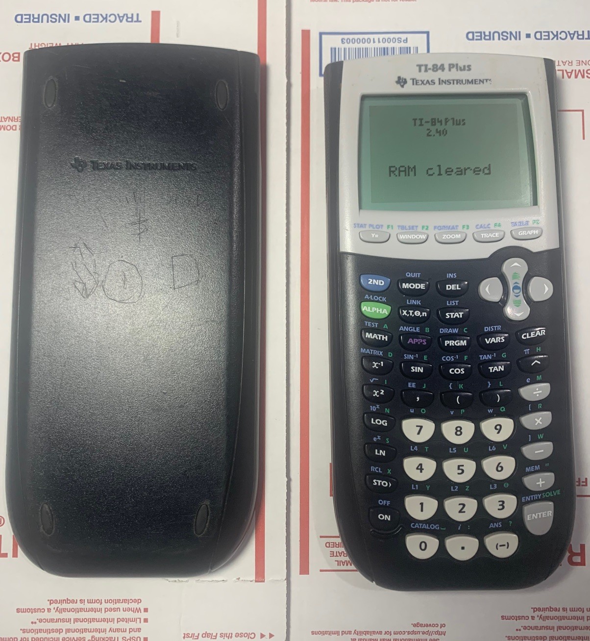  TI-84 Plus Graphing Calculator TI84 School Tested Working Texas Instruments