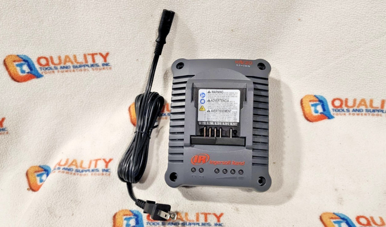 New Ingersoll Rand BC1124 iQV 12V/20V Lithium Ion Battery Charger New Ingersoll Rand BC1124 iQV 12V/20V Lithium Ion Battery Charger