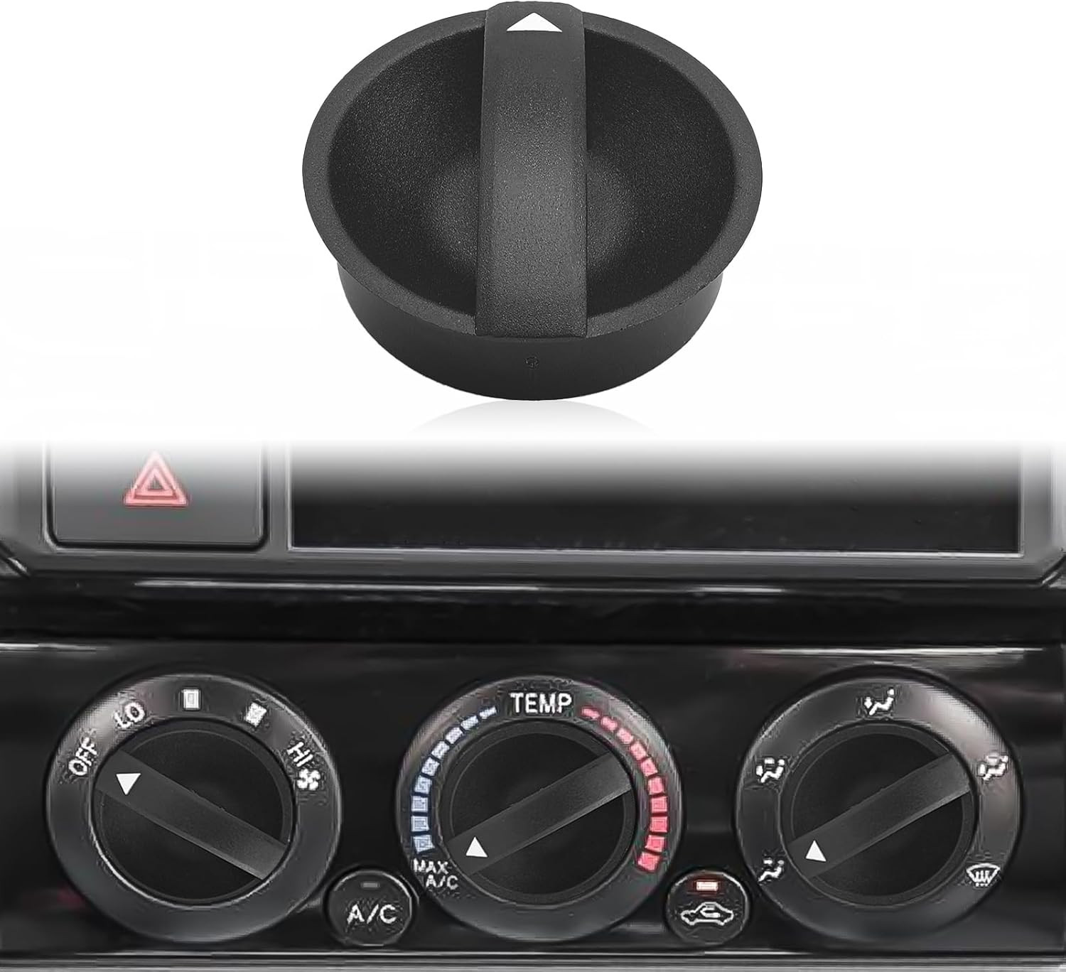 Compatible with 2005-2015 Toyota Tacoma HVAC Heater Control Knob A/C Air Conditi