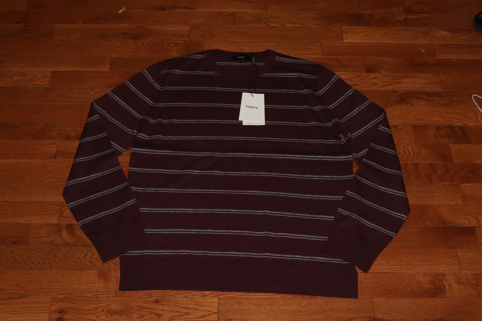 BNWT Theory Riland Harman Wool Blend Sweater MSRP $285