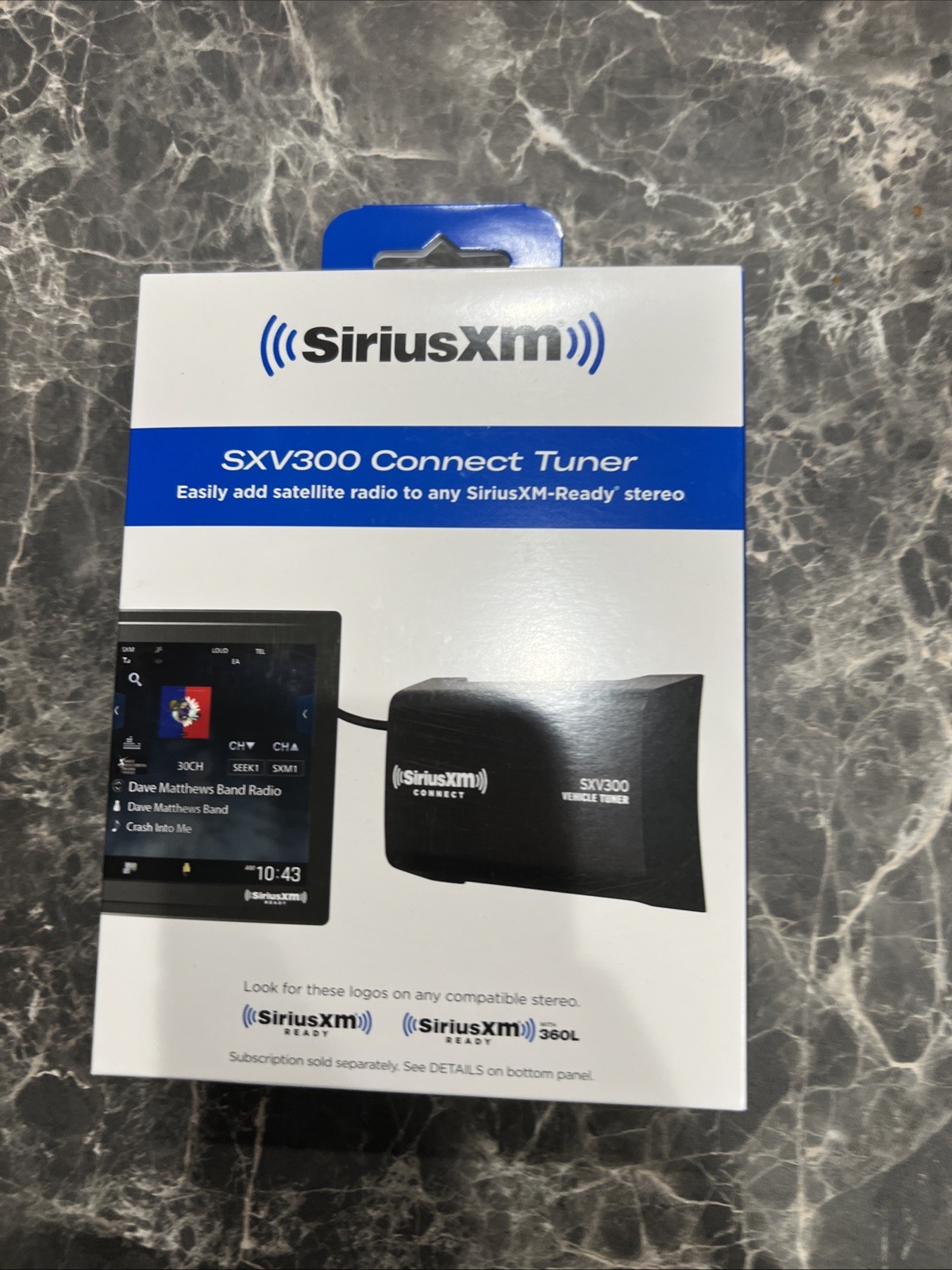 SiriusXM SXV300V1 Connect Vehicle Tuner Kit SiriusXM SXV300V1 Connect Vehicle Tuner Kit